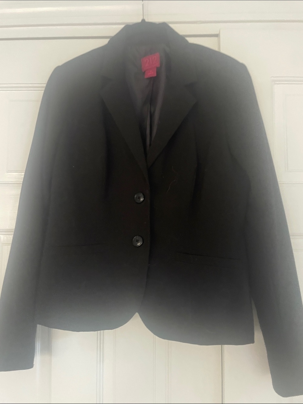 212 Collection Black Women's Two-Button Tailored Blazer